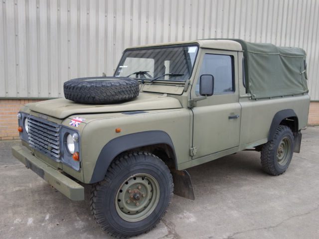 Land Rover Defender 110 300TDi Pickup - ex military vehicles for sale, mod surplus