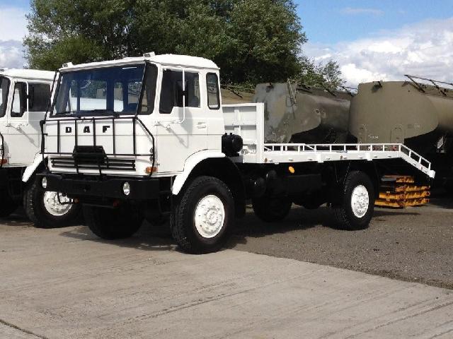 DAF YA4440 4x4 Beaver Tail Recovery Truck with winch - ex military vehicles for sale, mod surplus