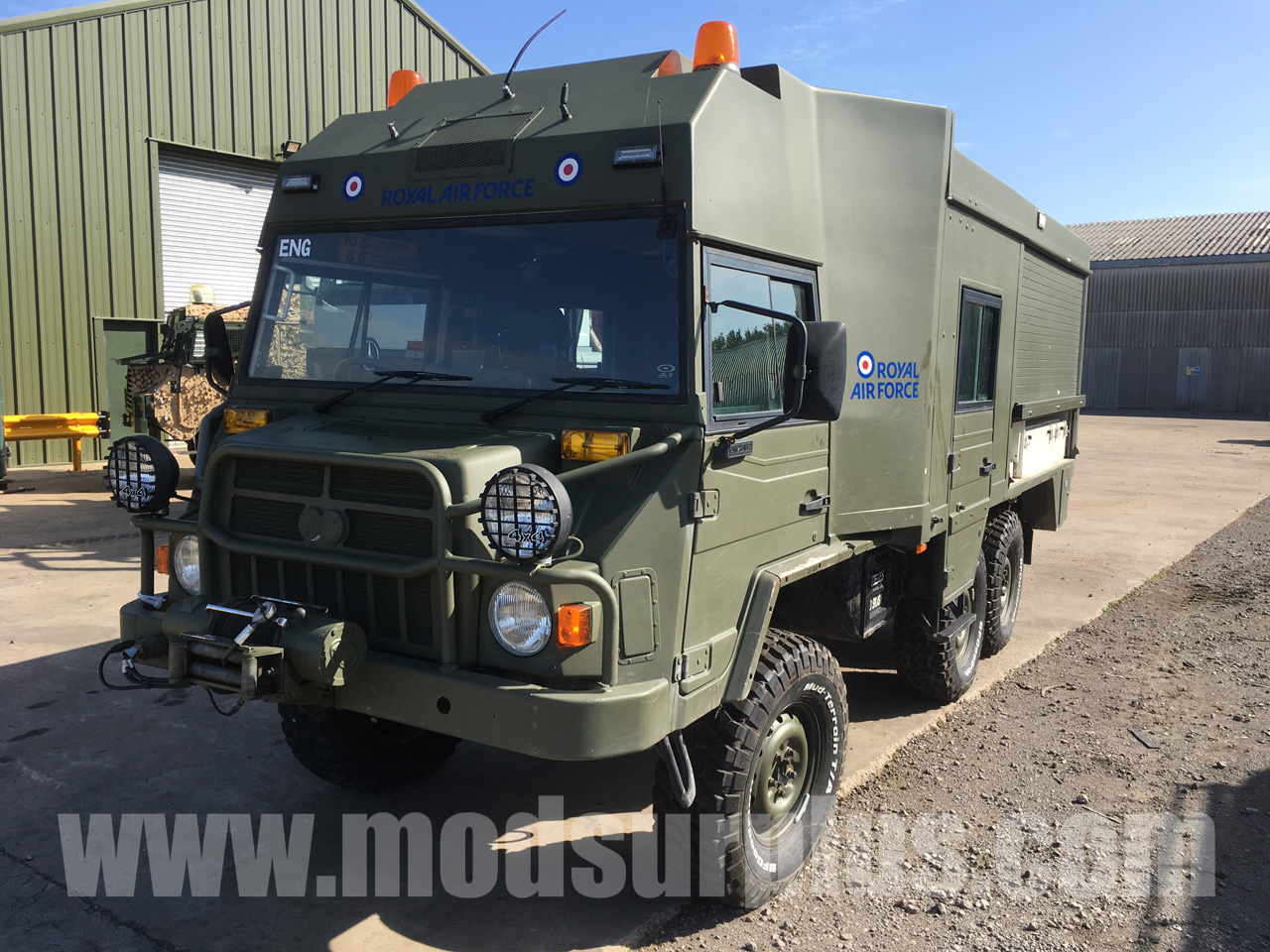Pinzgauer 718 MK 6x6 RHD Crew Cab Utility - ex military vehicles for sale, mod surplus