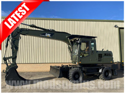 modsurplus - ex military vehicle Caterpillar 315M Wheeled Excavator - MoD Ref: 50401