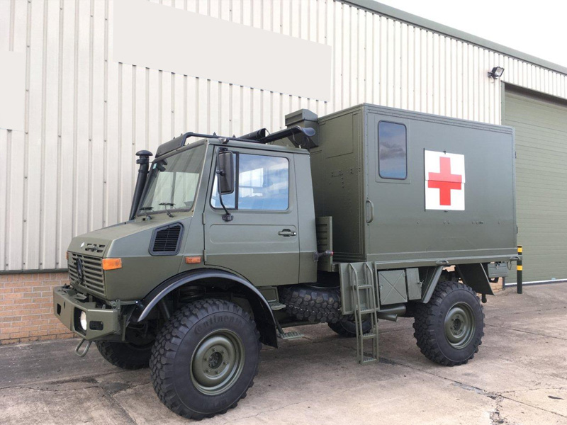 ENDLICH DEUTSCHER  Unimog U1300L 4x4 Krankenwagen Ambulance