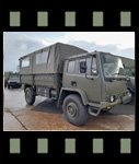 Video of Leyland Daf T45 4x4 Personnel Carrier / shoot vehicle with Canopy & Seats