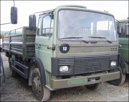Iveco 110-17 4x2 Drop Side Cargo Truck - Govsales of ex military vehicles for sale, mod surplus