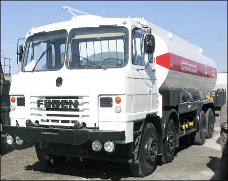 Foden 8x4 Tanker Truck - Govsales of ex military vehicles for sale, mod surplus