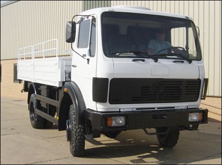 Mercedes 1017A 4x2 Drop Side Cargo Truck - Govsales of ex military vehicles for sale, mod surplus