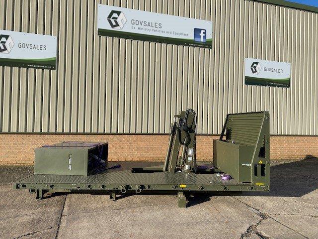 military vehicles for sale - Unused cargo body with Hiab Crane