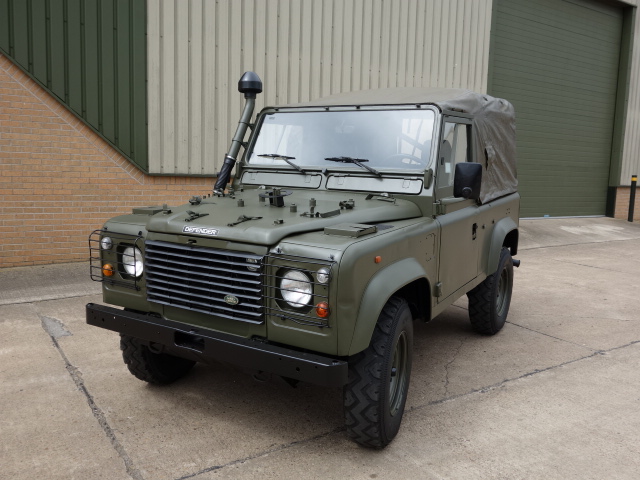 Land rover 90 LHD wolf (Soft Top) - Govsales of ex military vehicles for sale, mod surplus