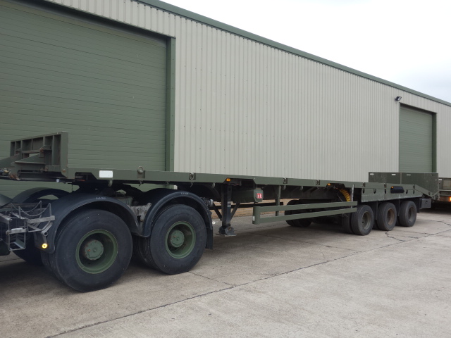 Oldbury Sliding Deck Recovery Trailer - Govsales of ex military vehicles for sale, mod surplus