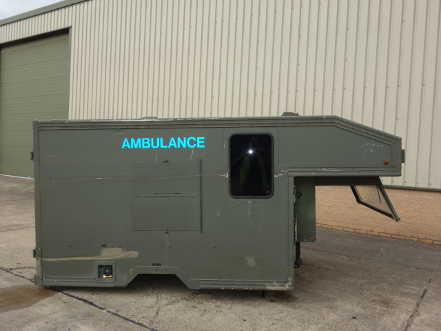 Marshalls Land Rover 130 Ambulance Body - ex military vehicles for sale, mod surplus