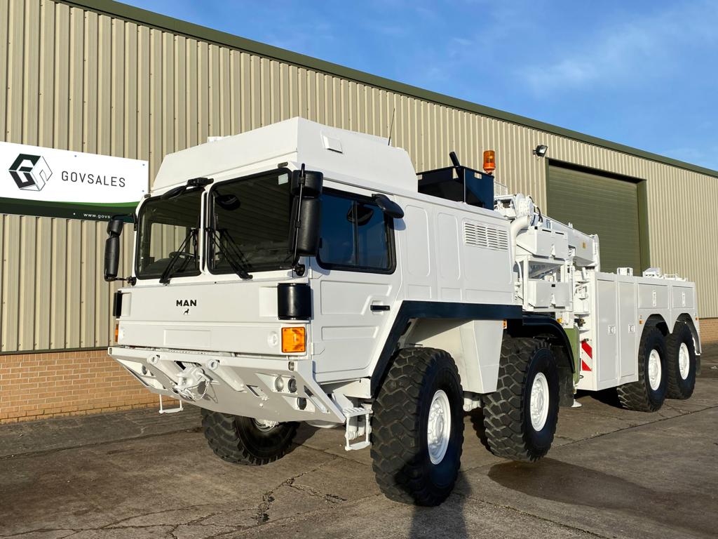 MAN SX45 8x8 recovery truck - Govsales of ex military vehicles for sale, mod surplus