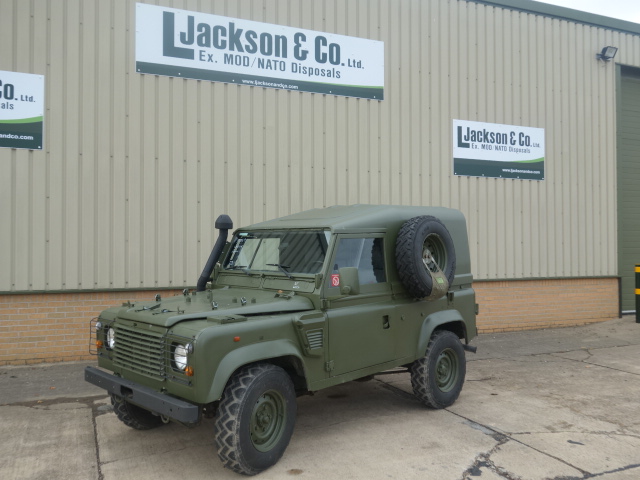 Land Rover Defender 90 Wolf  LHD Hard Top (Remus) - Govsales of ex military vehicles for sale, mod surplus