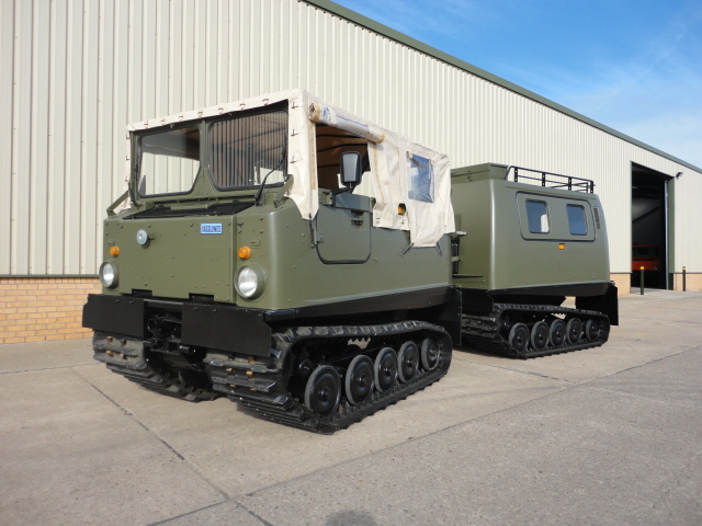 Hagglunds Bv206 Soft Top (Front) & Hard Top (Rear) - Govsales of ex military vehicles for sale, mod surplus