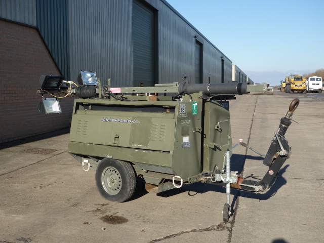 Hylite lighting tower - Govsales of ex military vehicles for sale, mod surplus