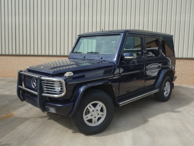 Armoured (BULLET PROOF - B6) Mercedes G wagon 500 - Govsales of ex military vehicles for sale, mod surplus