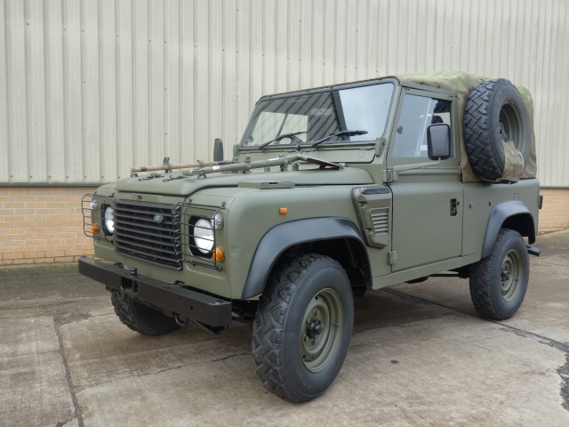 Land rover 90 RHD wolf (Soft Top) - Govsales of ex military vehicles for sale, mod surplus