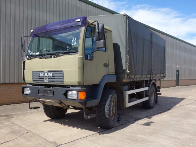MAN 10.185 4x4 cargo truck - Govsales of ex military vehicles for sale, mod surplus