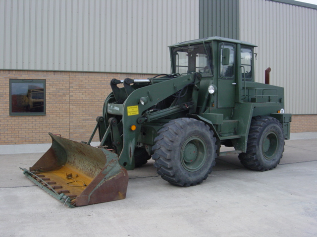 Ahlmann AS12B front end loader - Govsales of ex military vehicles for sale, mod surplus