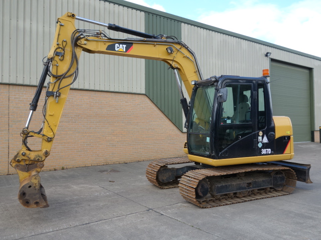 Caterpillar Tracked Excavator 307 D 2010 - Govsales of ex military vehicles for sale, mod surplus