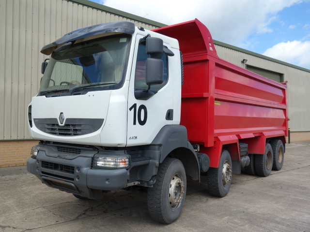 Renault Kerax 440 DXi 2012 Tippers - Govsales of ex military vehicles for sale, mod surplus