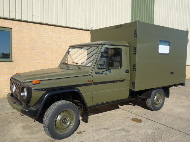 Mercedes GD250 G Wagon 4x4 Box Vehicle  - Govsales of ex military vehicles for sale, mod surplus