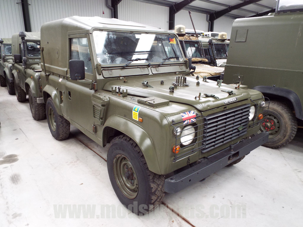 Land Rover Defender 90 Wolf RHD Hard Top (Remus) - Govsales of ex military vehicles for sale, mod surplus