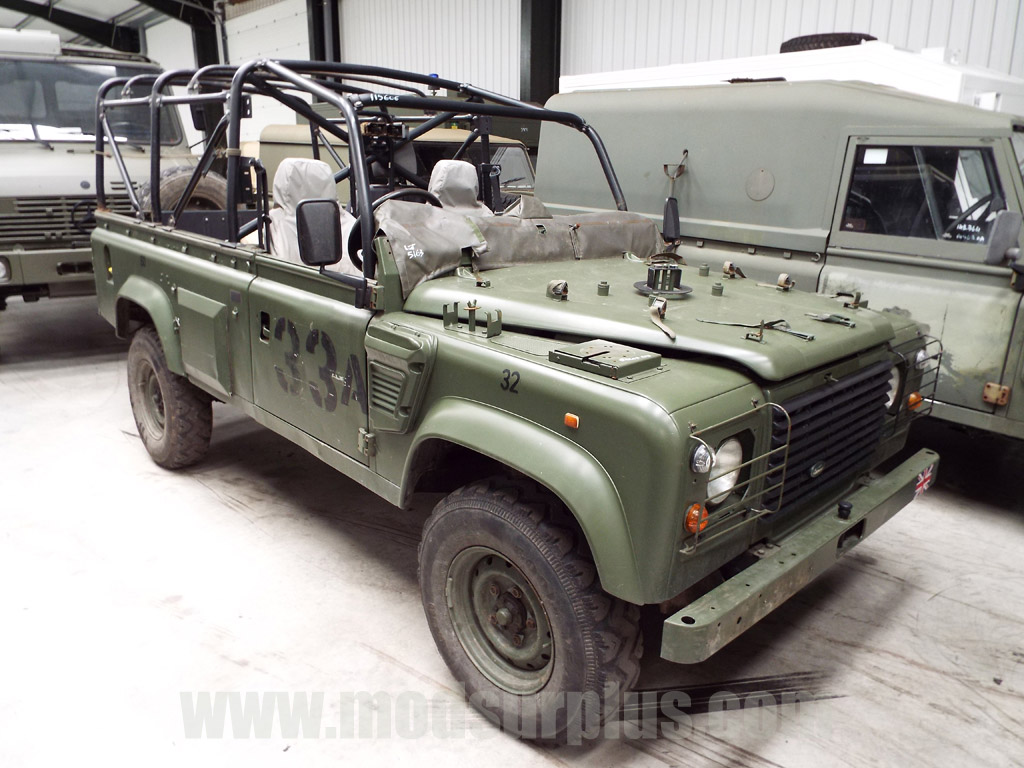 Land Rover Defender Wolf 110 Scout vehicle - Govsales of ex military vehicles for sale, mod surplus