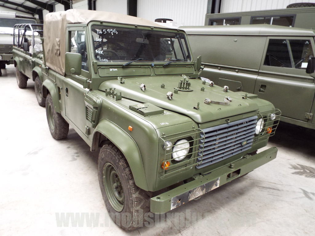 Land Rover Defender 90 Wolf RHD Air Portable Soft Top (Remus) - Govsales of ex military vehicles for sale, mod surplus