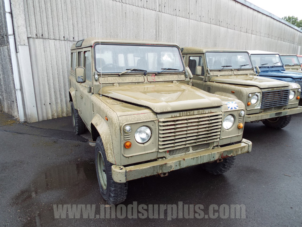 Land Rover Defender 110 RHD Station Wagon - Govsales of ex military vehicles for sale, mod surplus