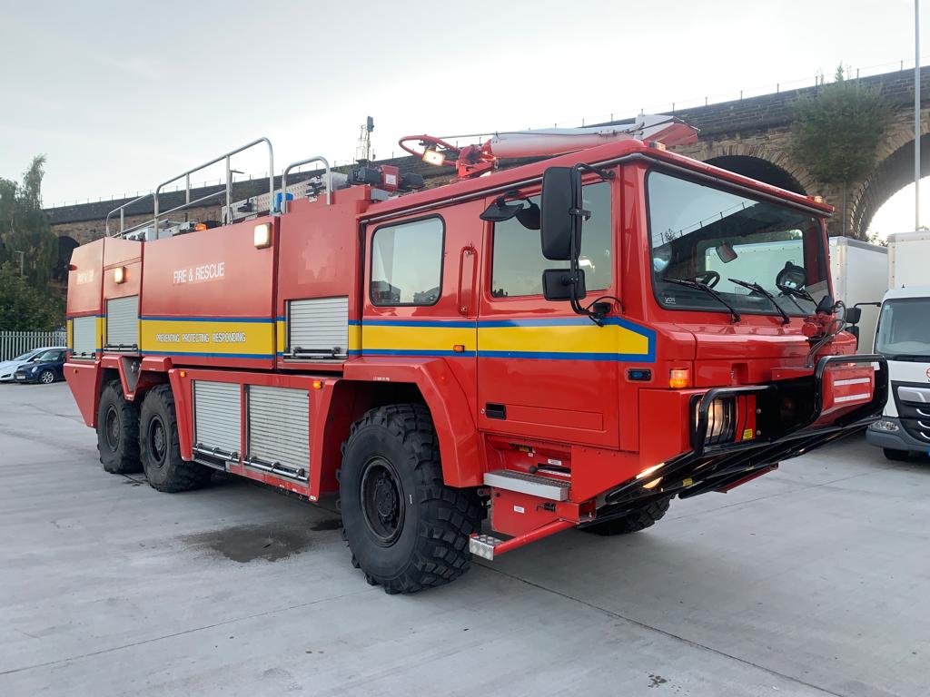 Charmichael MFV 2 6x6 Airport Fire Appliance - Govsales of ex military vehicles for sale, mod surplus