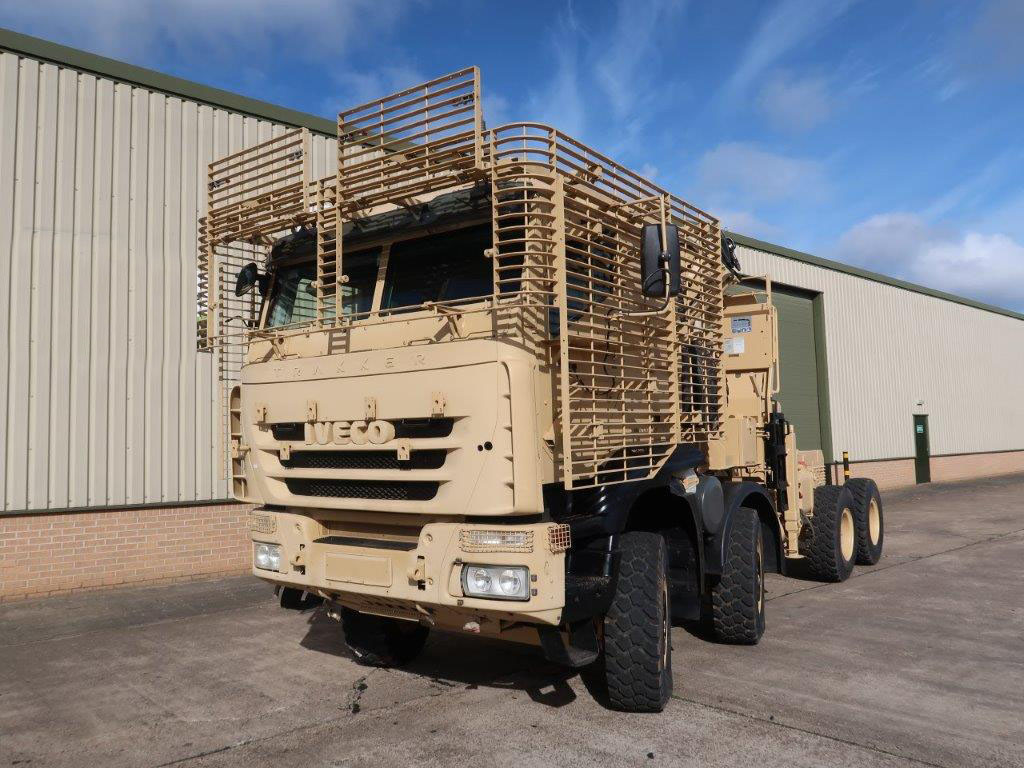 Iveco Trakker 8x8 with Armoured Cab  - ex military vehicles for sale, mod surplus