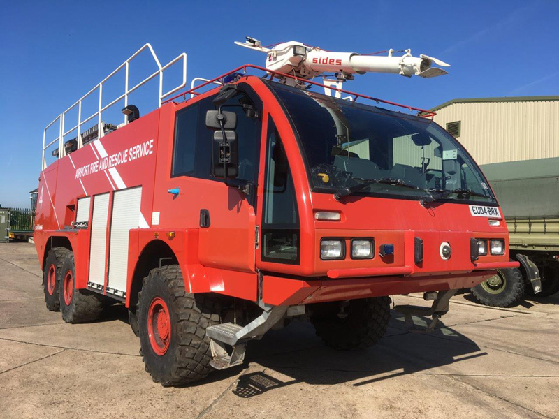 Sides VMA 112 6x6 Airport Crash Tender / Fire Appliance - Govsales of ex military vehicles for sale, mod surplus