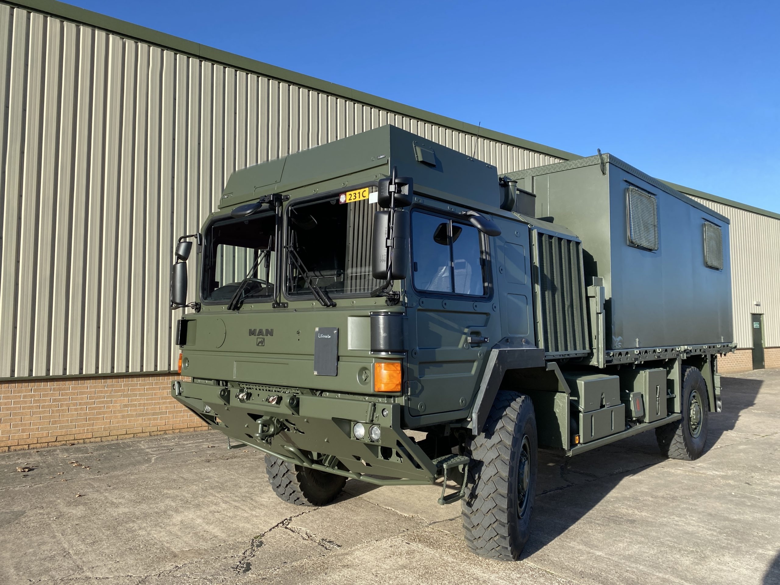 MAN HX60 18.330 Box Truck - Govsales of ex military vehicles for sale, mod surplus