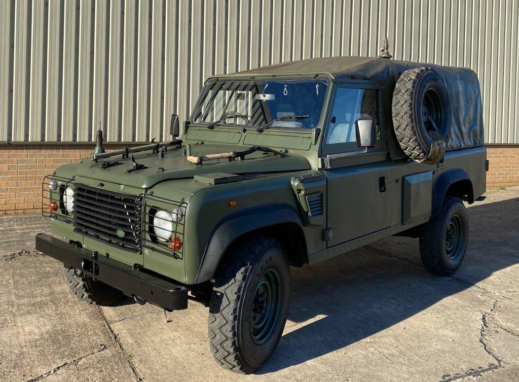 Land Rover Defender Wolf 110 REMUS RHD Soft Top - Govsales of ex military vehicles for sale, mod surplus