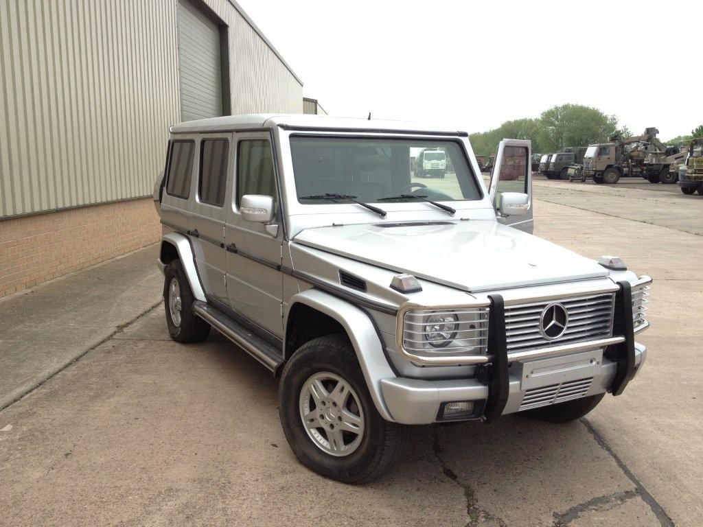 Armoured (BULLET PROOF - B6) Mercedes G Wagon - ex military vehicles for sale, mod surplus