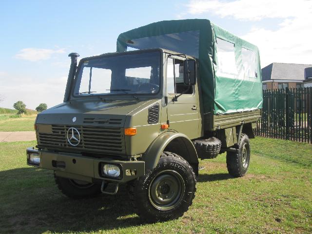 military vehicles for sale - Mercedes Unimog U1300L 4x4 Shoot Vehicle