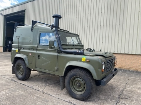 military vehicles for sale - Land Rover Defender 90 RHD Wolf Winterized Hard Top (Remus)
