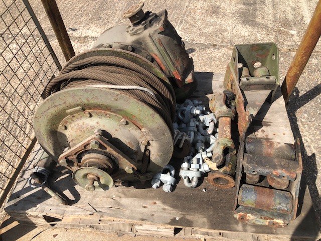 Sepson PTO shaft driven Winch - Govsales of ex military vehicles for sale, mod surplus