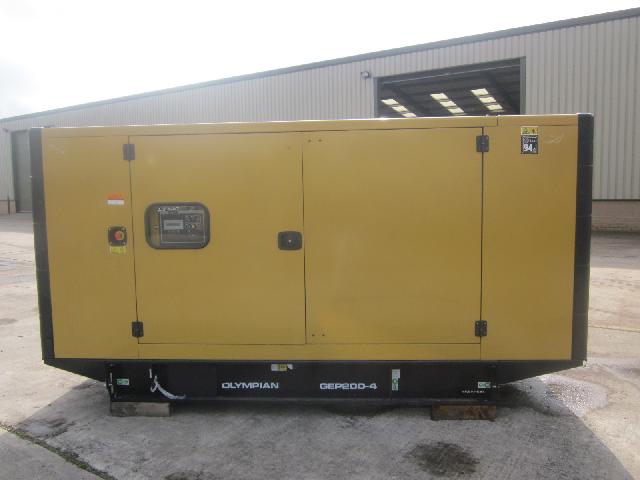 Caterpillar Olympian 200 KVA generator Unused - Govsales of ex military vehicles for sale, mod surplus