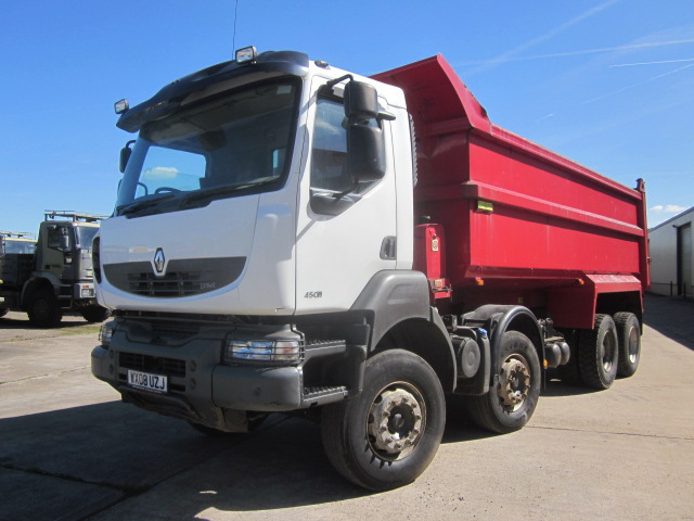 Renault Kerax tipper trucks - Govsales of ex military vehicles for sale, mod surplus