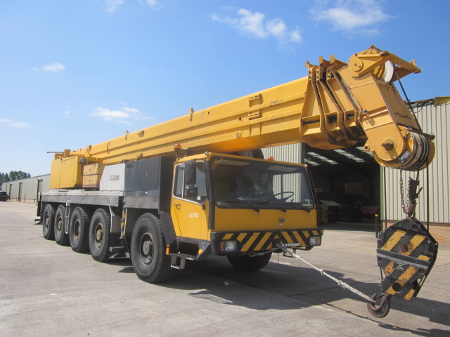 Liebherr LTM1120 crane  - Govsales of ex military vehicles for sale, mod surplus