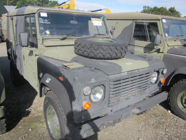Land Rover Defender 110 2.5L NA Diesel (Hard Top) - Govsales of ex military vehicles for sale, mod surplus