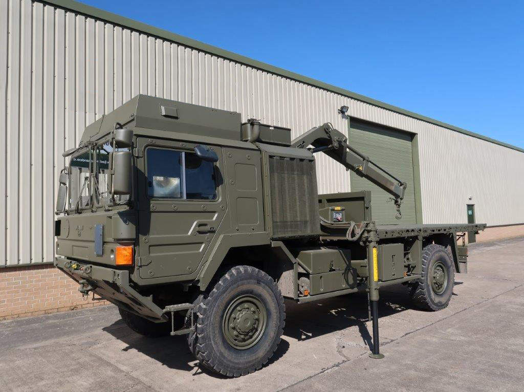 MAN HX60 18.330 4x4 Crane Truck - Govsales of ex military vehicles for sale, mod surplus