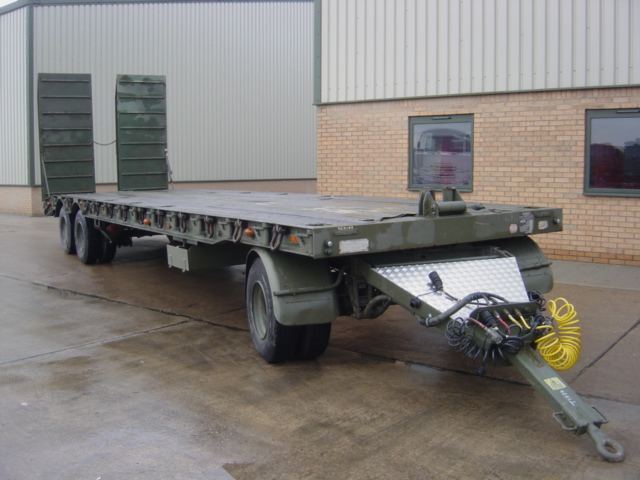 TASKER 3 AXLE DRAWBAR RECOVERY TRAILER - Govsales of ex military vehicles for sale, mod surplus
