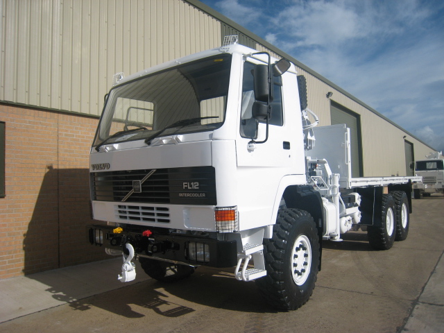 Volvo FL12 6x6 Crane Truck - Govsales of ex military vehicles for sale, mod surplus