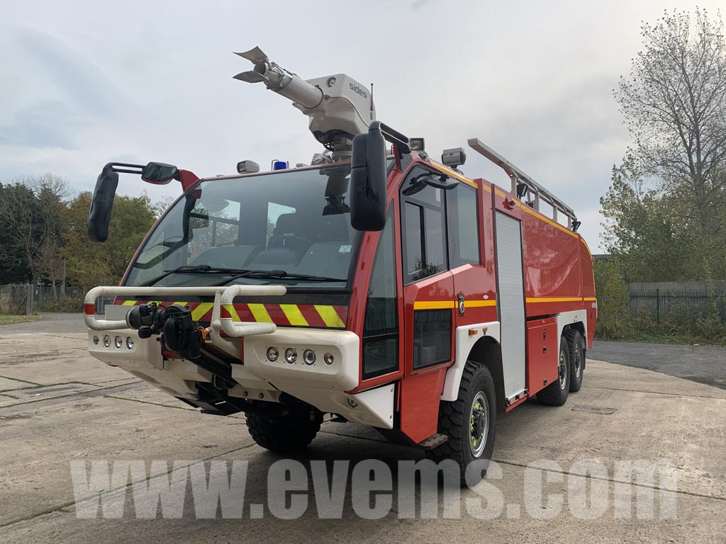 Sides VMA S3X (SENTINAL) 6x6 Airport Crash Tender / Fire Appliance - Govsales of ex military vehicles for sale, mod surplus
