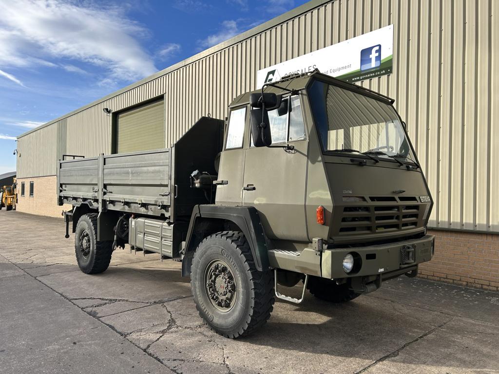 military vehicles for sale - Steyr 1291 4×4 Cargo Truck With Winch
