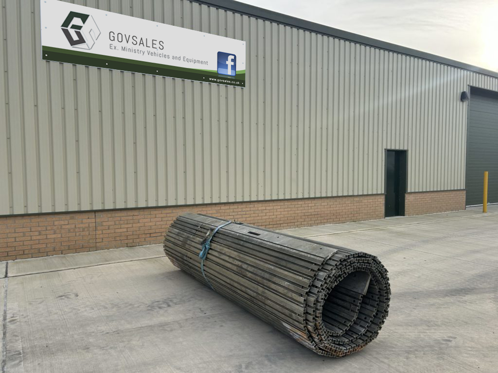 Faun aluminium trackway matting - Ref:50587 - Govsales of ex military vehicles for sale, mod surplus Faun aluminium trackway matting - Govsales of ex military vehicles for sale, mod surplus
