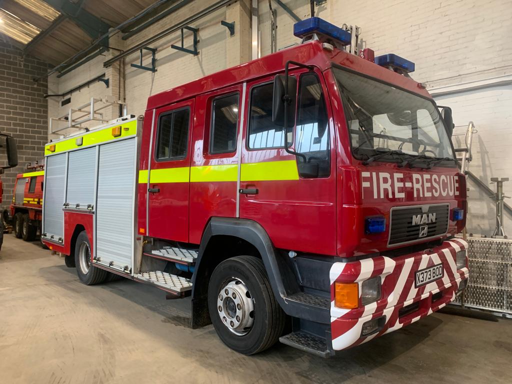 military vehicles for sale - MAN 12.224 Fire engine 