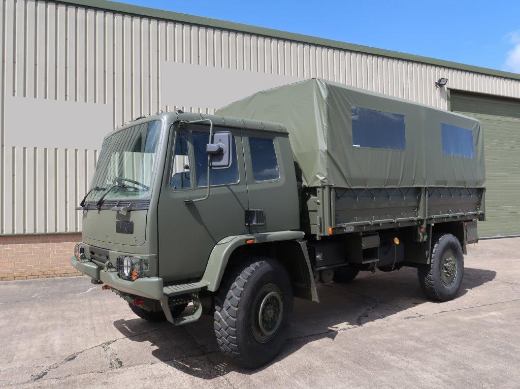 military vehicles for sale - Leyland Daf T45 4x4 Personnel Carrier / shoot vehicle with Canopy & Seats