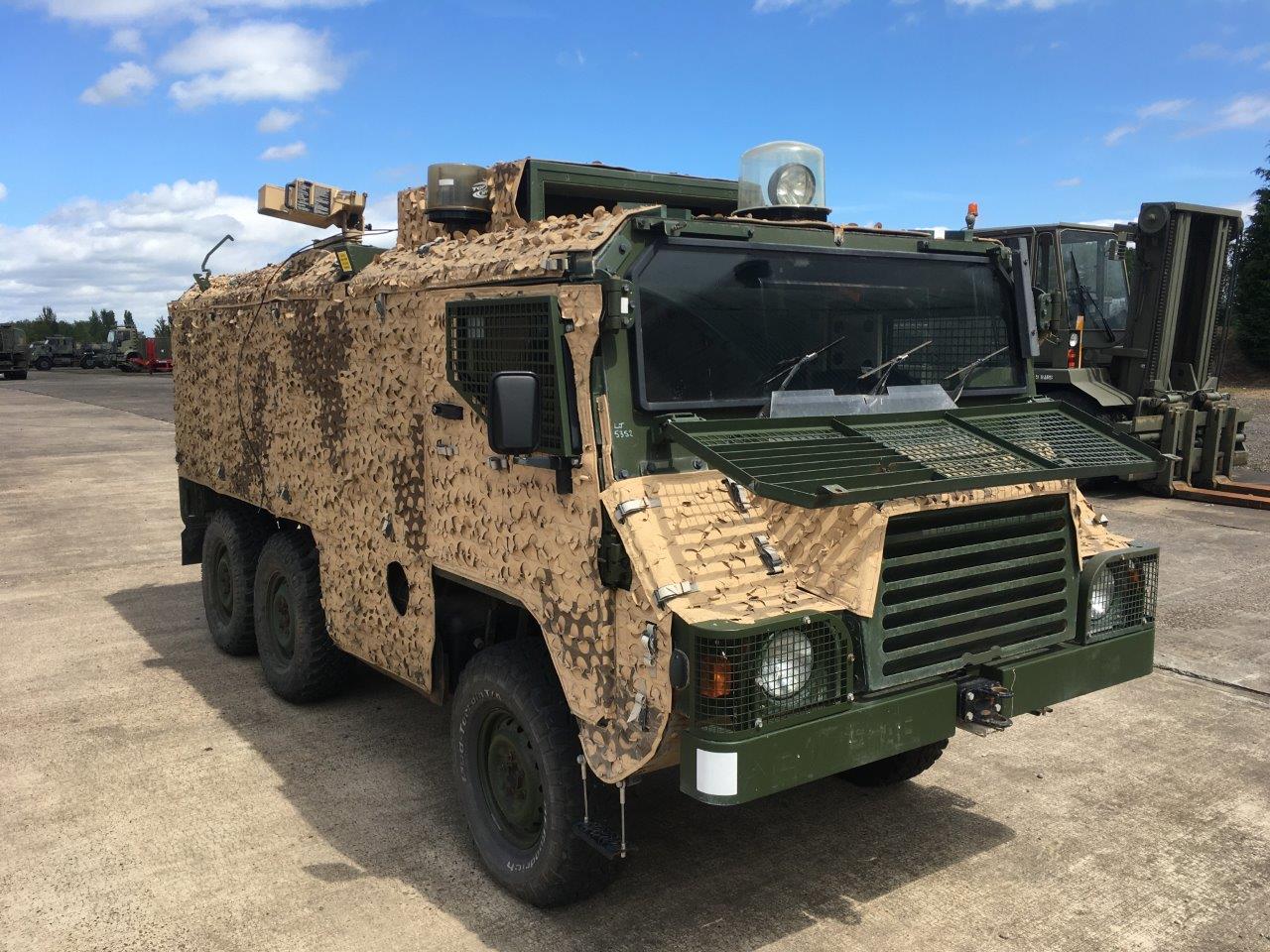 Pinzgauer Vector 718 6x6 Armoured Patrol Vehicles - Govsales of ex military vehicles for sale, mod surplus